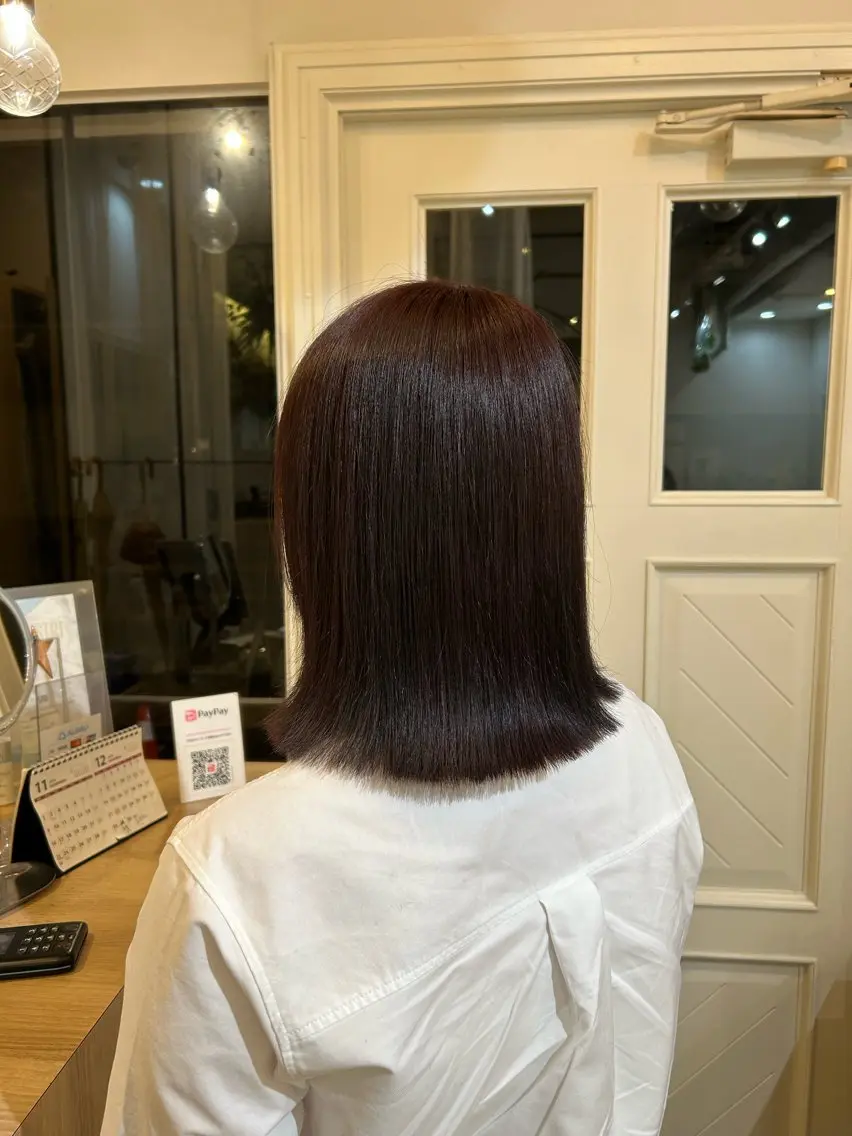 カラー MAISON ema 🩵笹野 希里香のヘアスタイル