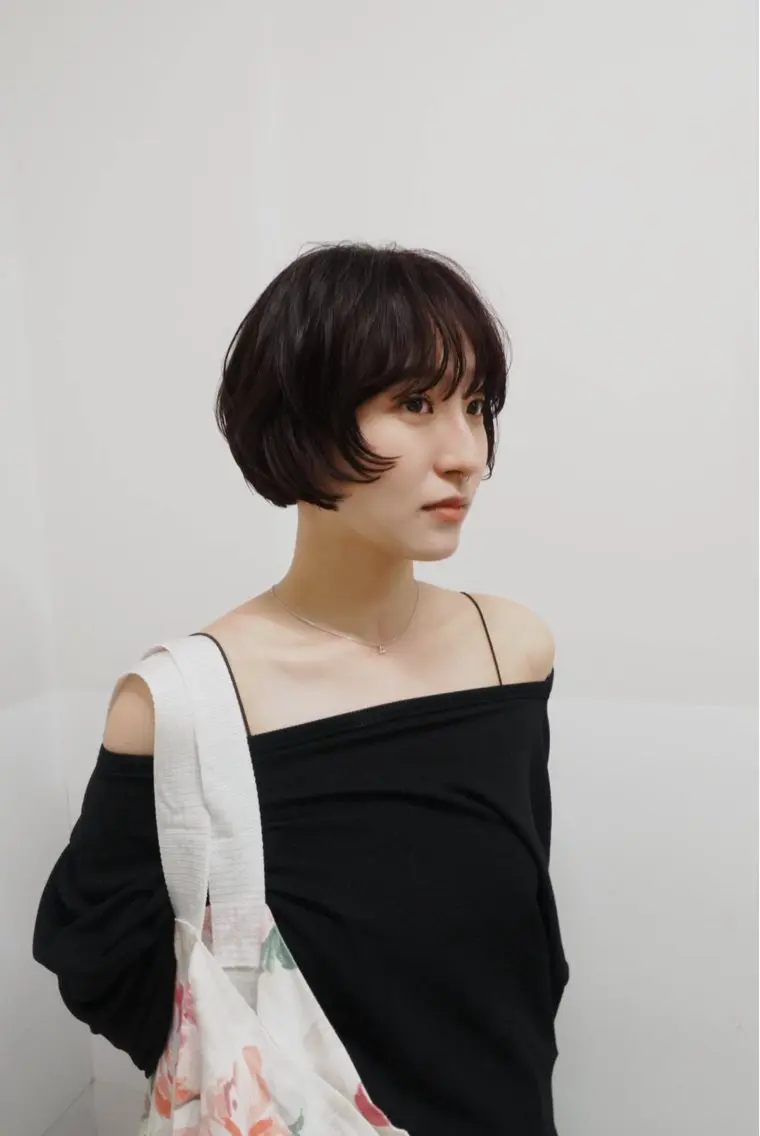 ショート ボブ ヘアカラー ボブカット/ norikaのヘアスタイル