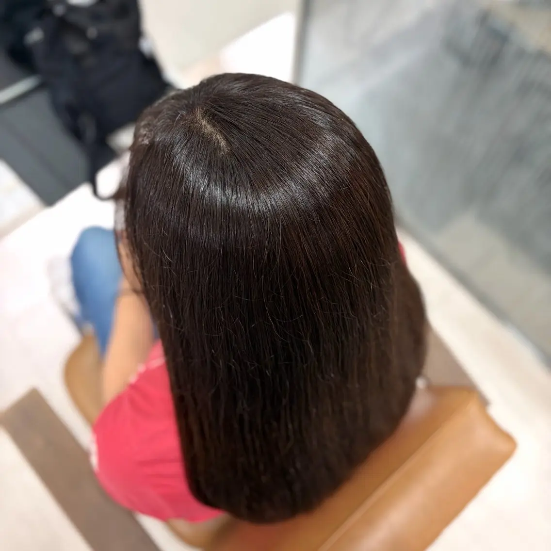 ロング カラー トリートメント ヘアカラー あいみ ♬.*ﾟのヘアスタイル