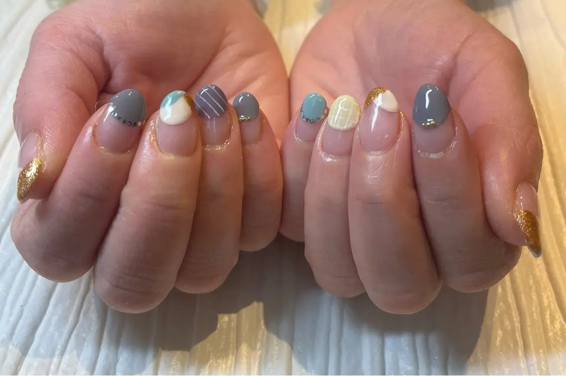 ネイル ハンドネイル ouchi. de.nailのネイルデザイン