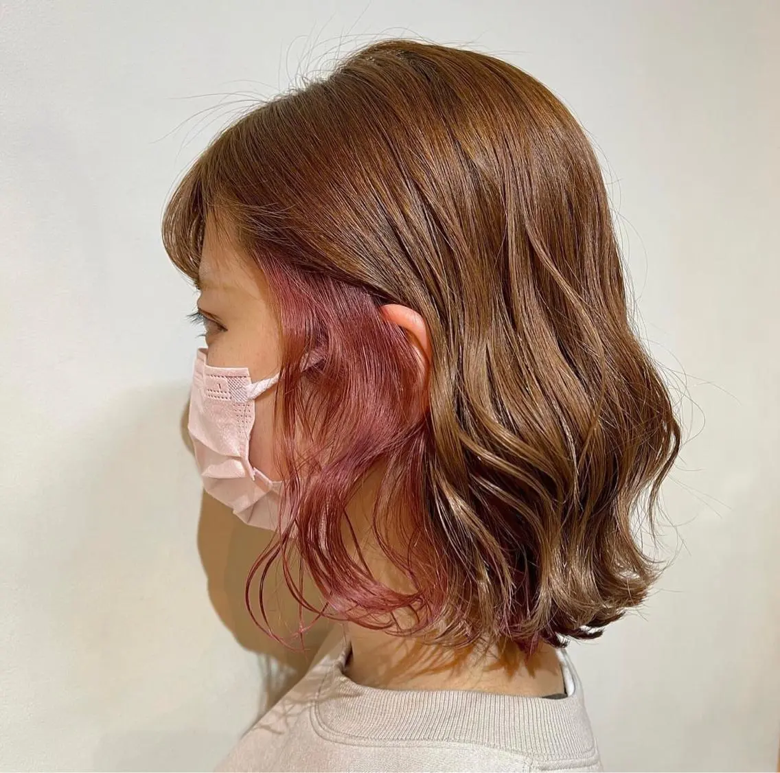 ミディアム am iのヘアスタイル