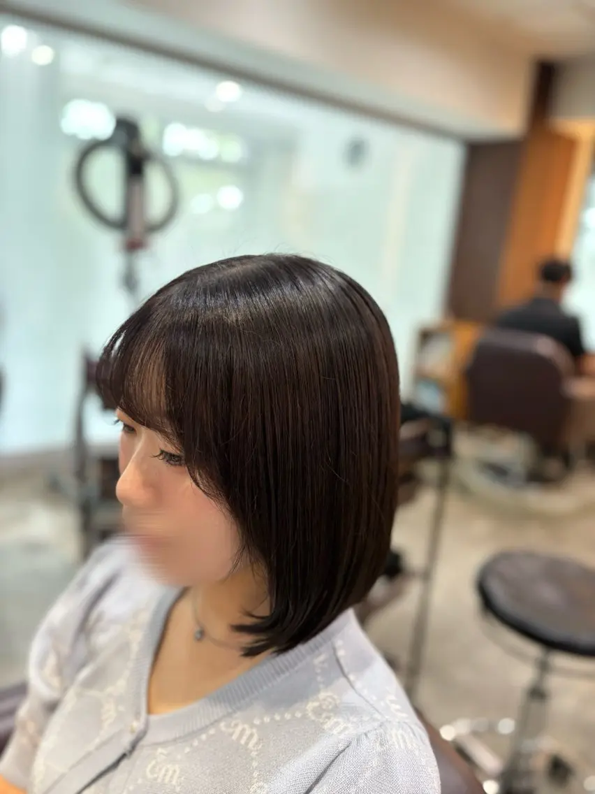ショート カラー ブラウンカラー ヘアカラー トリートメント sweep 綾奈🐰🔑のヘアスタイル