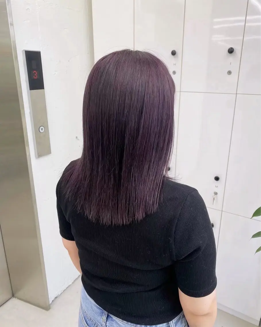 カラー 矢場町/暖色 /chinatsuのヘアスタイル