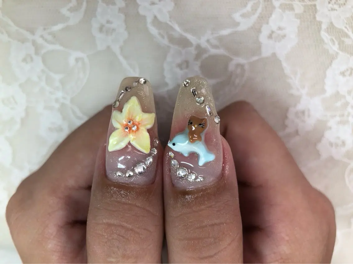 ネイル ハンドネイル ハンドケア 心斎橋Salon Epokkuのネイルデザイン