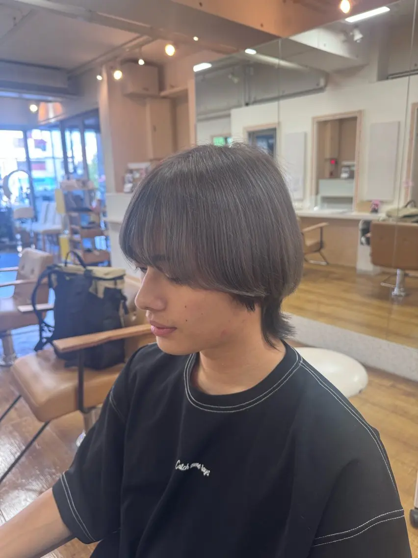 メンズ 森 千明のヘアスタイル