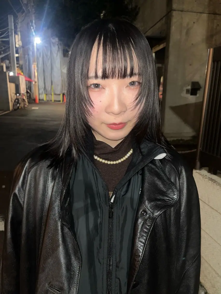 ミディアム レイヤーカット レイヤーカット\ウル フ　chinatsuのヘアスタイル