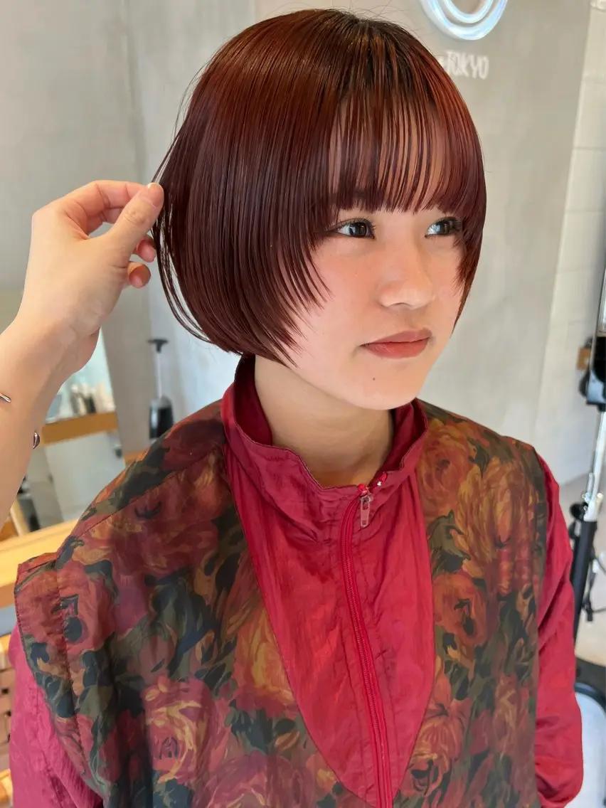 ショート 三浦 れいやのヘアスタイル