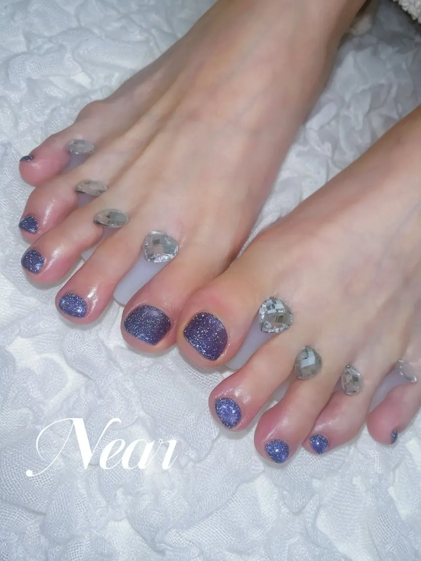 ネイル フットネイル フットネイル Nailsalon Nearのネイルデザイン
