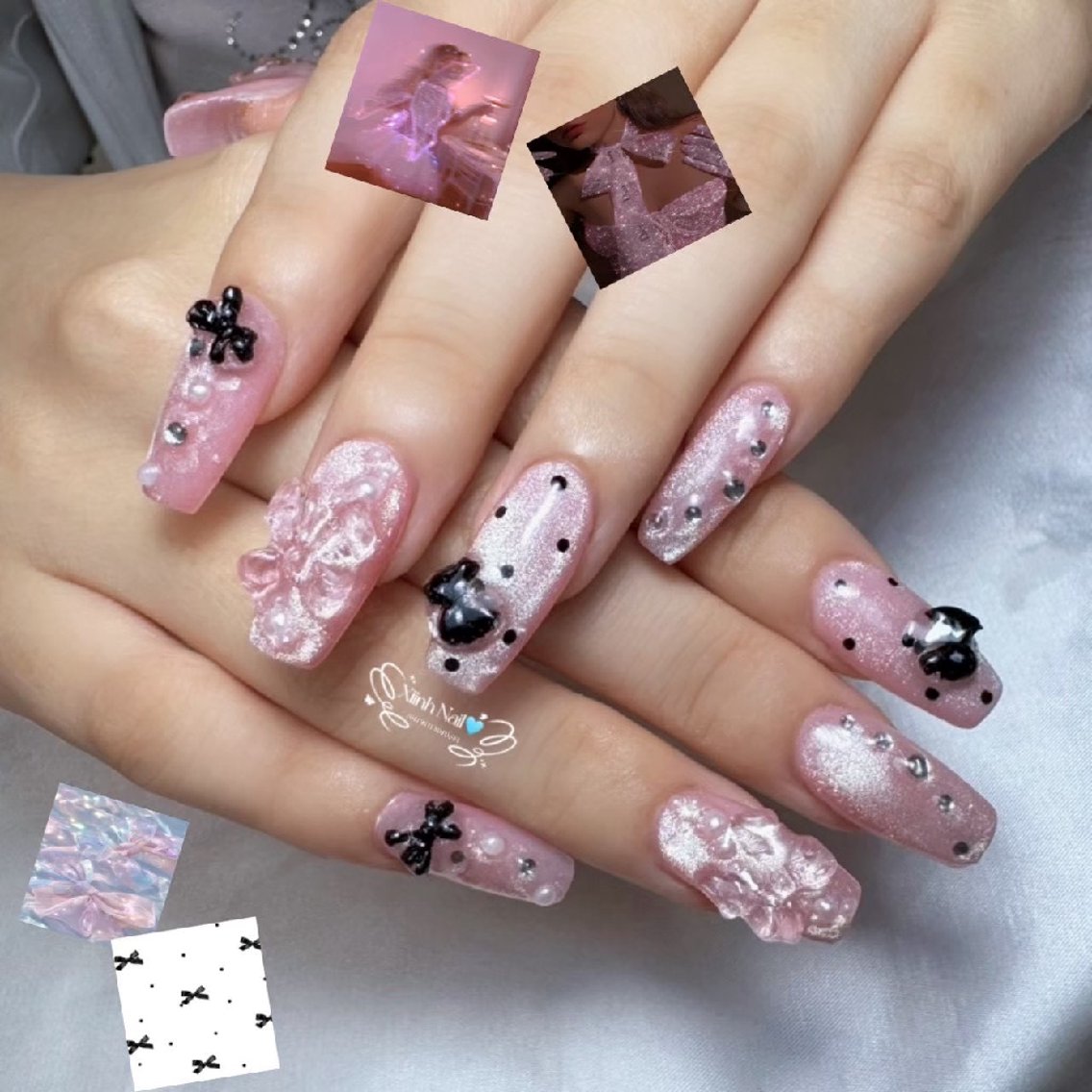 ネイル チークネイル 桜ネイル 長さ出し フットネイル ジェルネイル ハンドネイル XIINHNAIL 船橋店 馬詰ちゃんのネイルデザイン