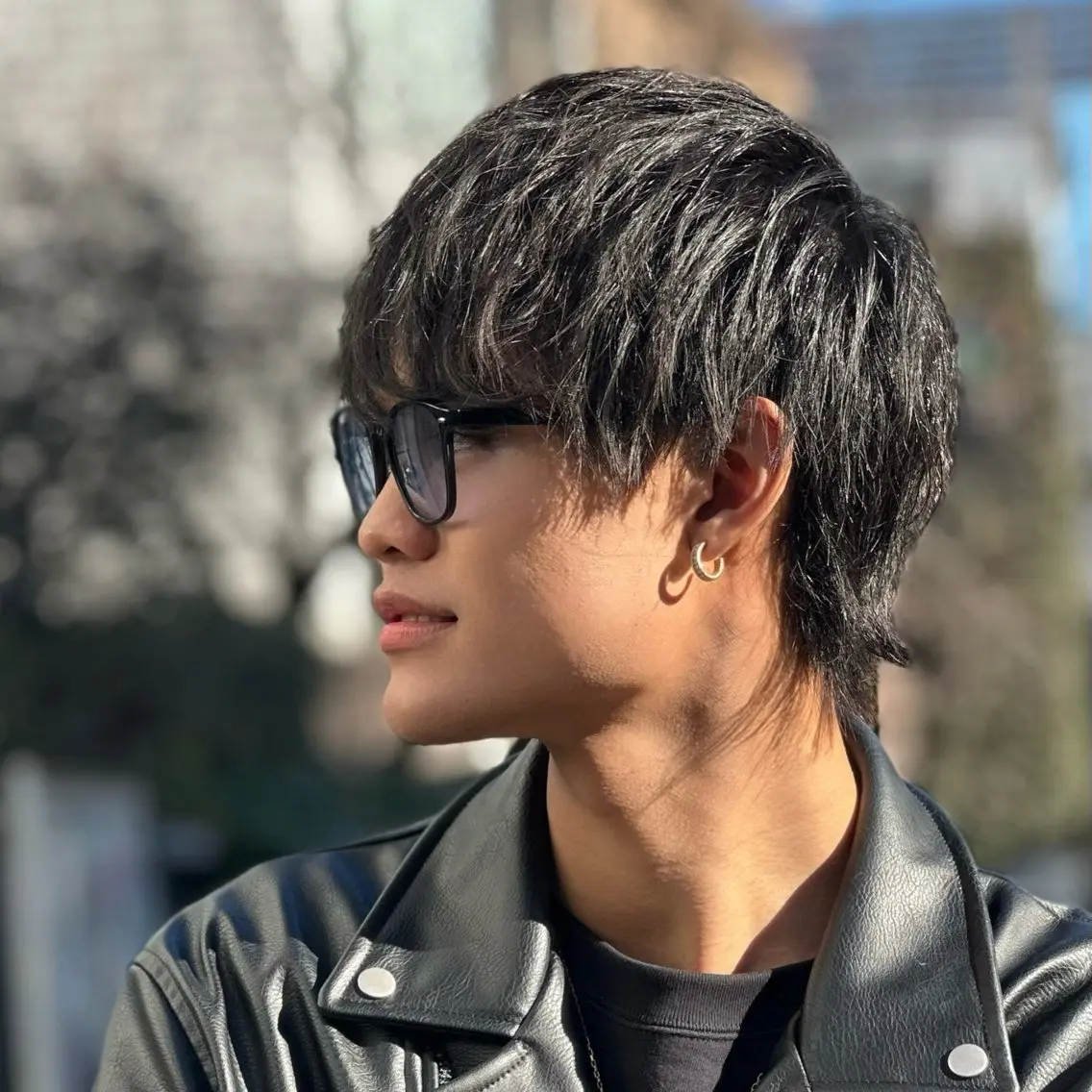 ショート カラー パーマ メンズ アップバング ダウンパーマ メンズパーマ メンズツイストパーマ 刈り上げ カット ヘアカラー パーマ ヘッドスパ 朝楽メンズパーマ 🥇メンズカット吉田のヘアスタイル