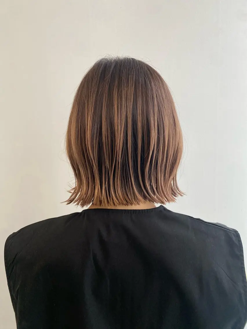 ショート 大島桃花 / 表参道 透明感カラーのヘアスタイル