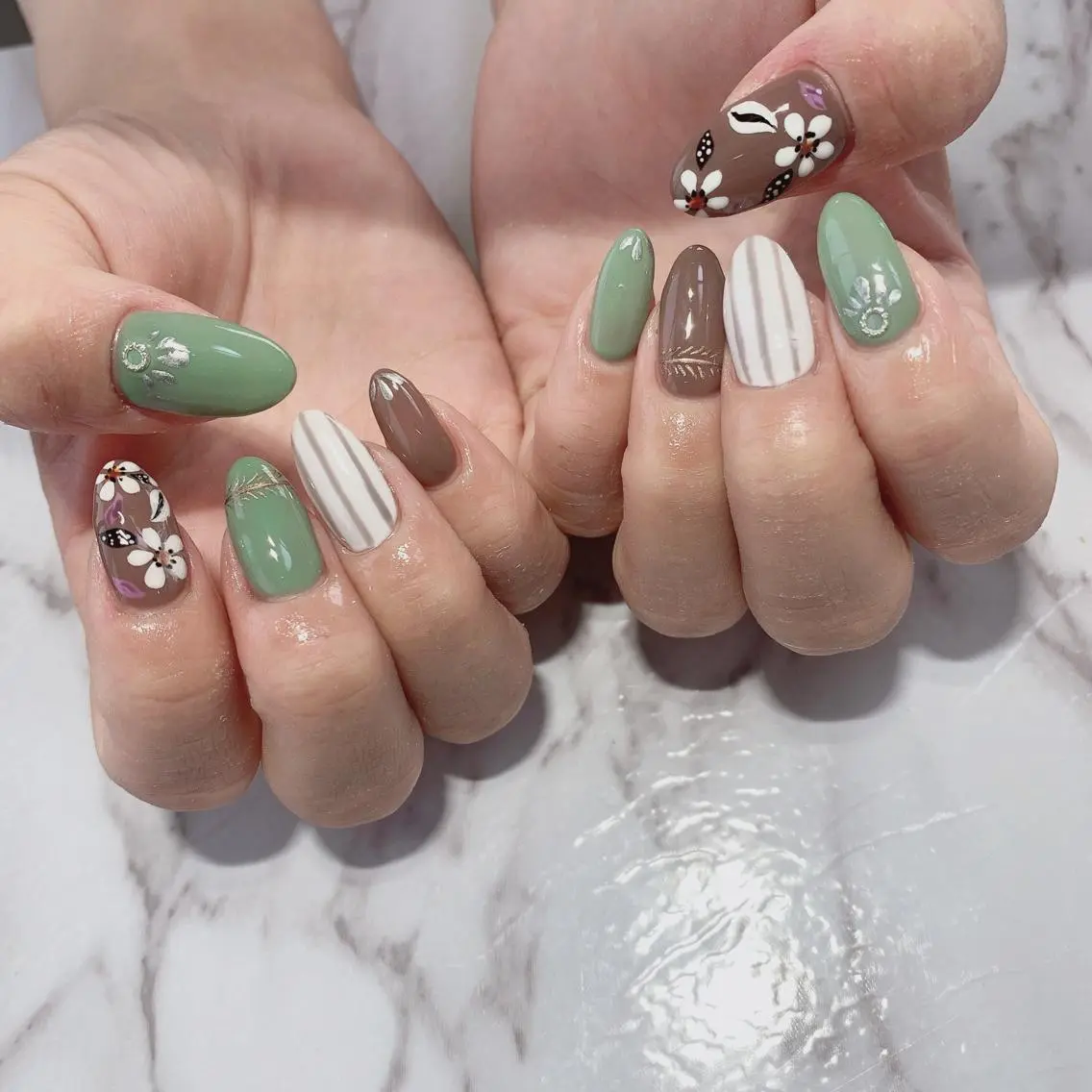 ネイル ハンドネイル Ally's Nailのネイルデザイン