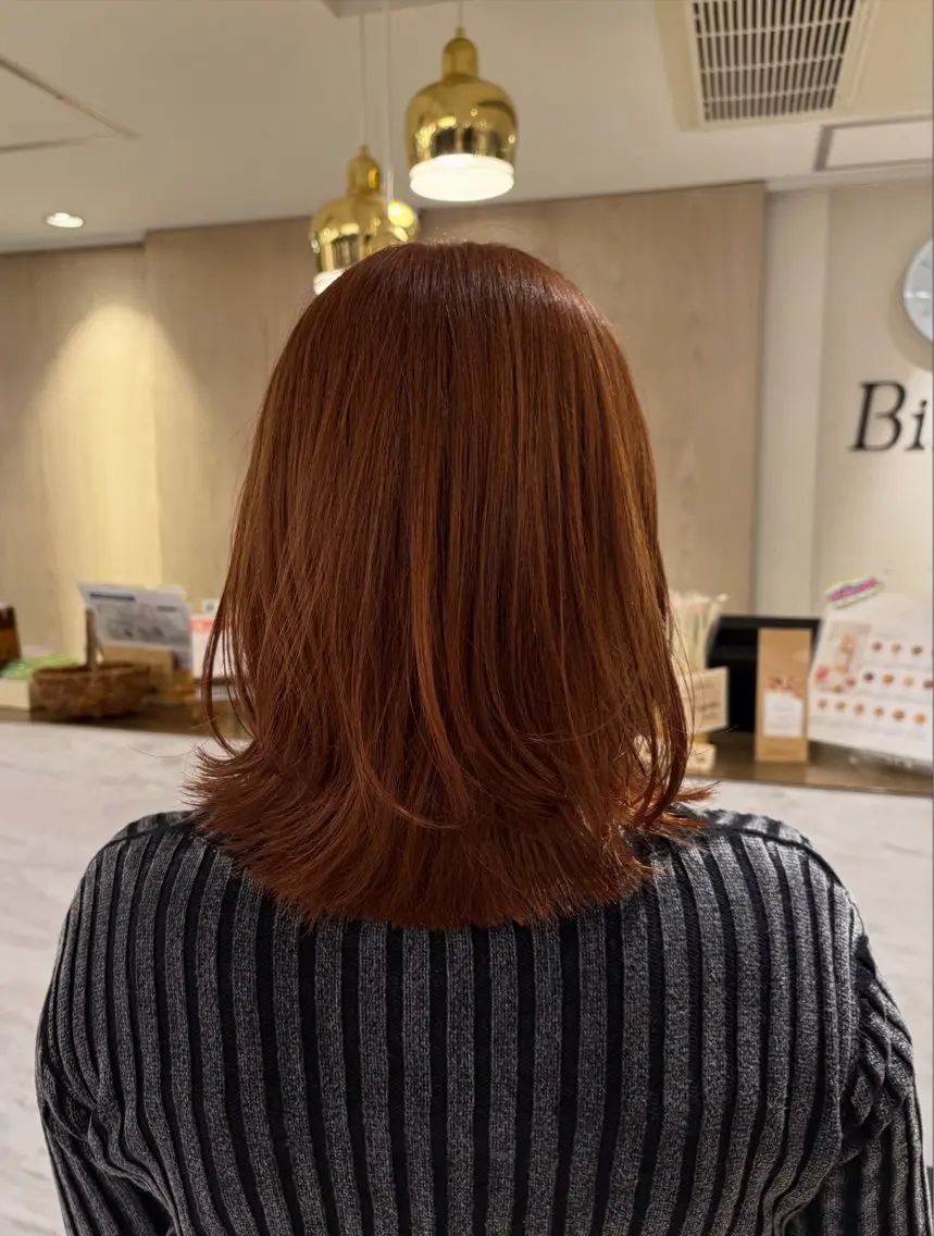 ミディアム カラー 立川南口kino 🦋ミユカ🦋のヘアスタイル