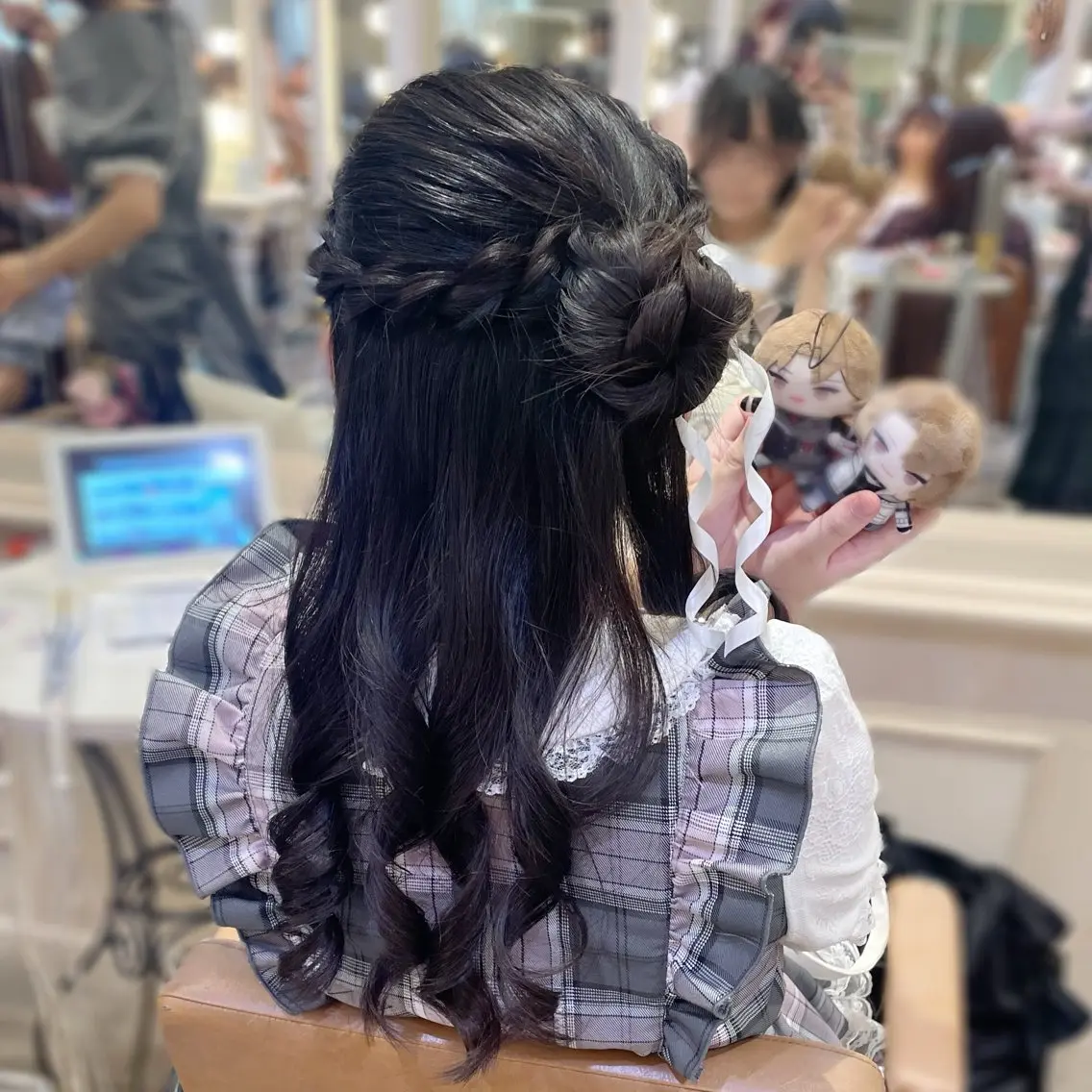 ヘアアレンジ ヘアセット 🎼デザインカラー ヘアメ たま🎀のヘアスタイル