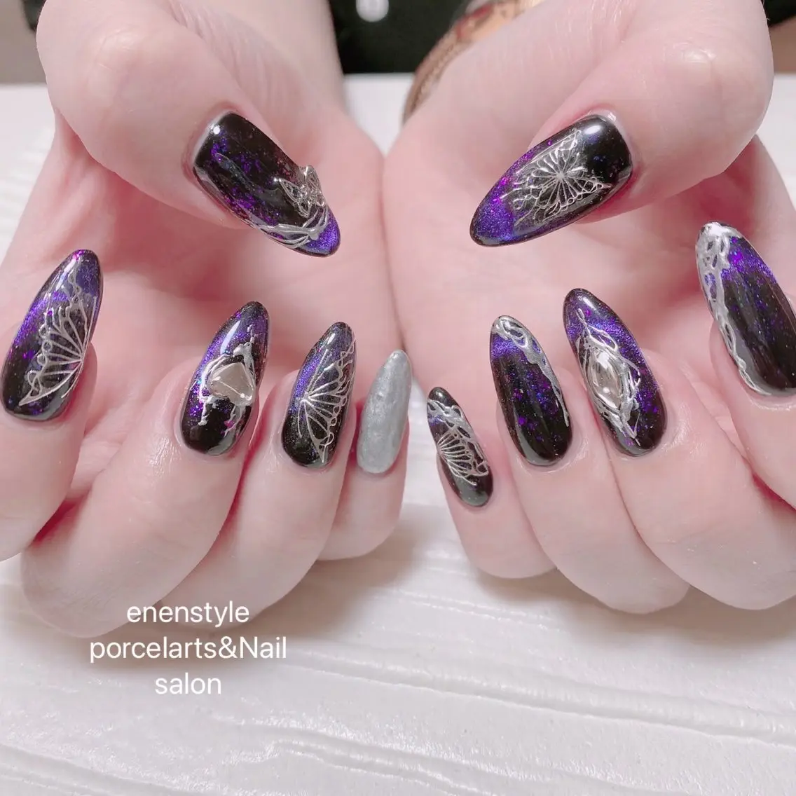 ネイル ハンドネイル 🐾enen style 🐾のネイルデザイン