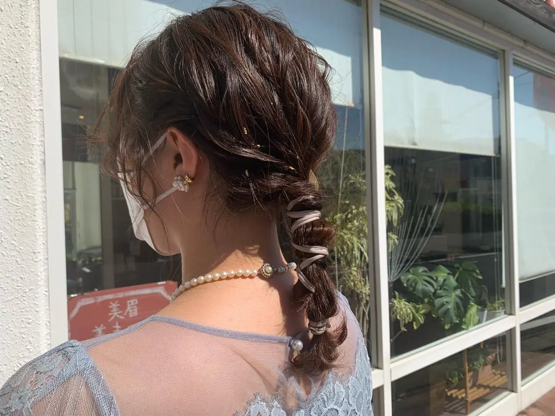 ヘアアレンジ ギャルソン オブヘアーのヘアスタイル