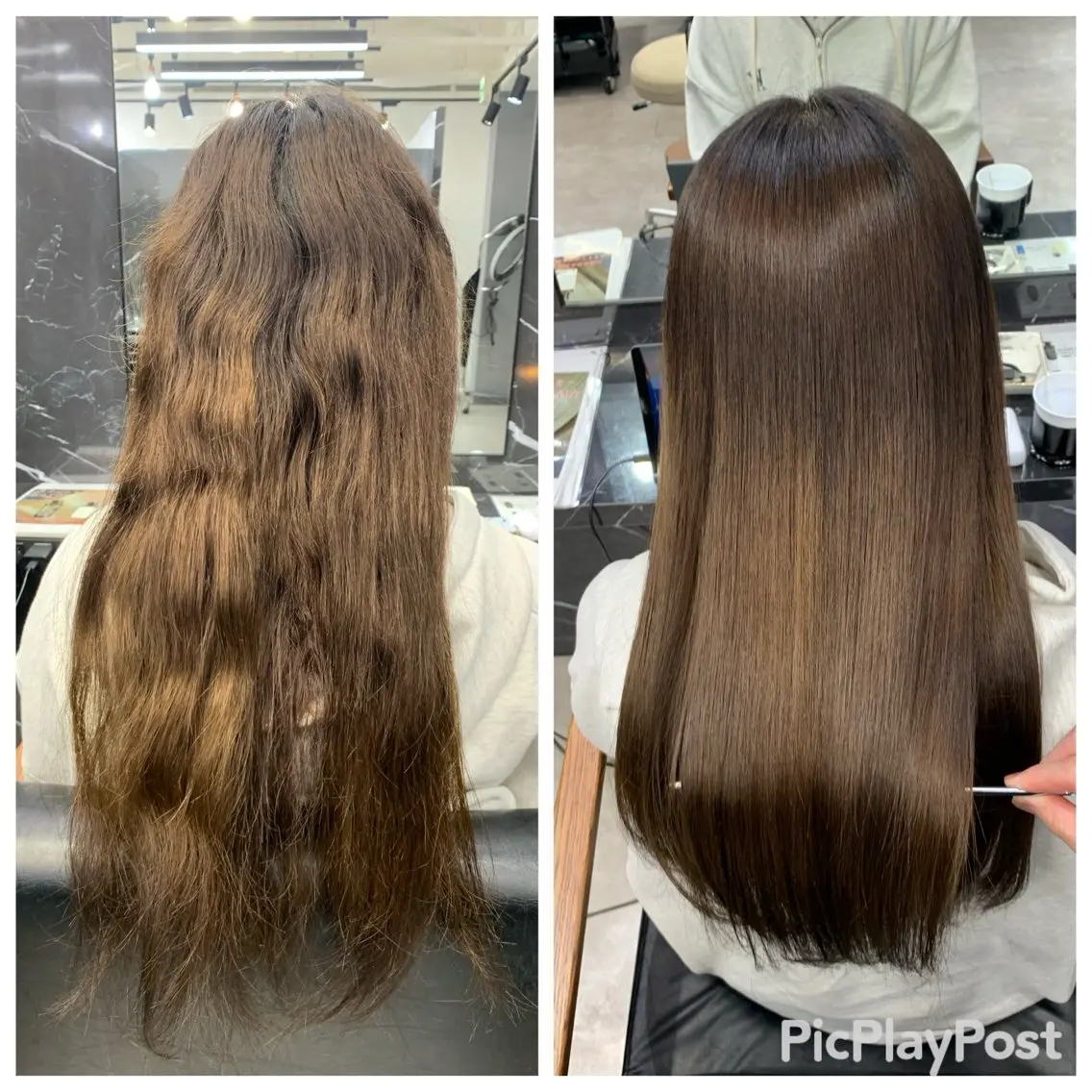 ロング 髪質改善 トリートメント 大西 魁知のヘアスタイル