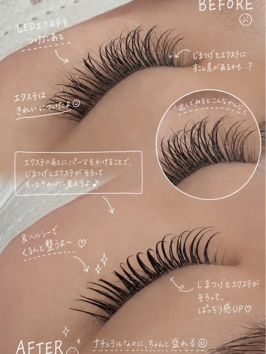 マツエク・マツパ マツエク Lash&Brow Mignon 廿日市のマツエク・マツパデザイン