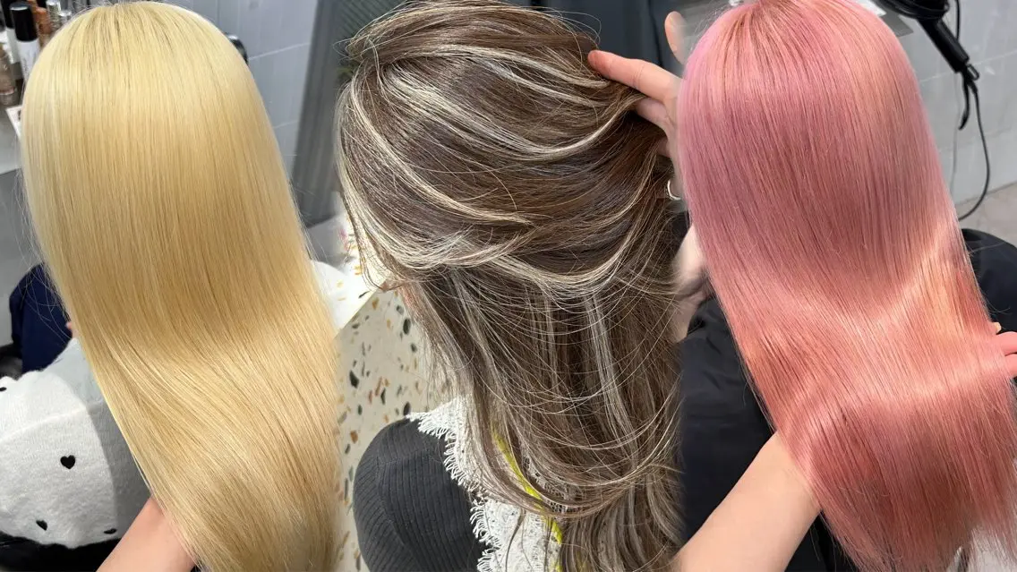 ロング ヘアカラー sera 🎀ベージュのヘアスタイル