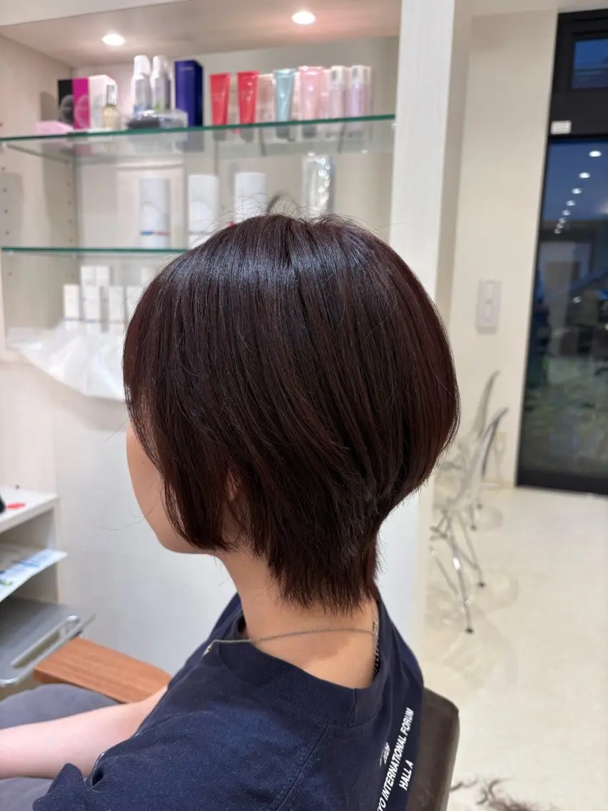 ショート ゆうな VISAGE dioのヘアスタイル