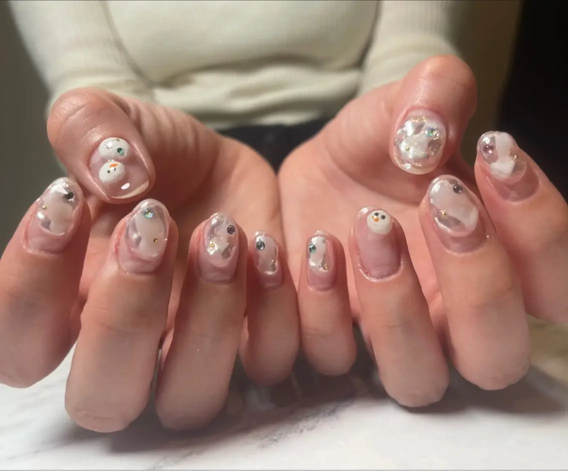 雪だるま⛄️ネイル💅の写真