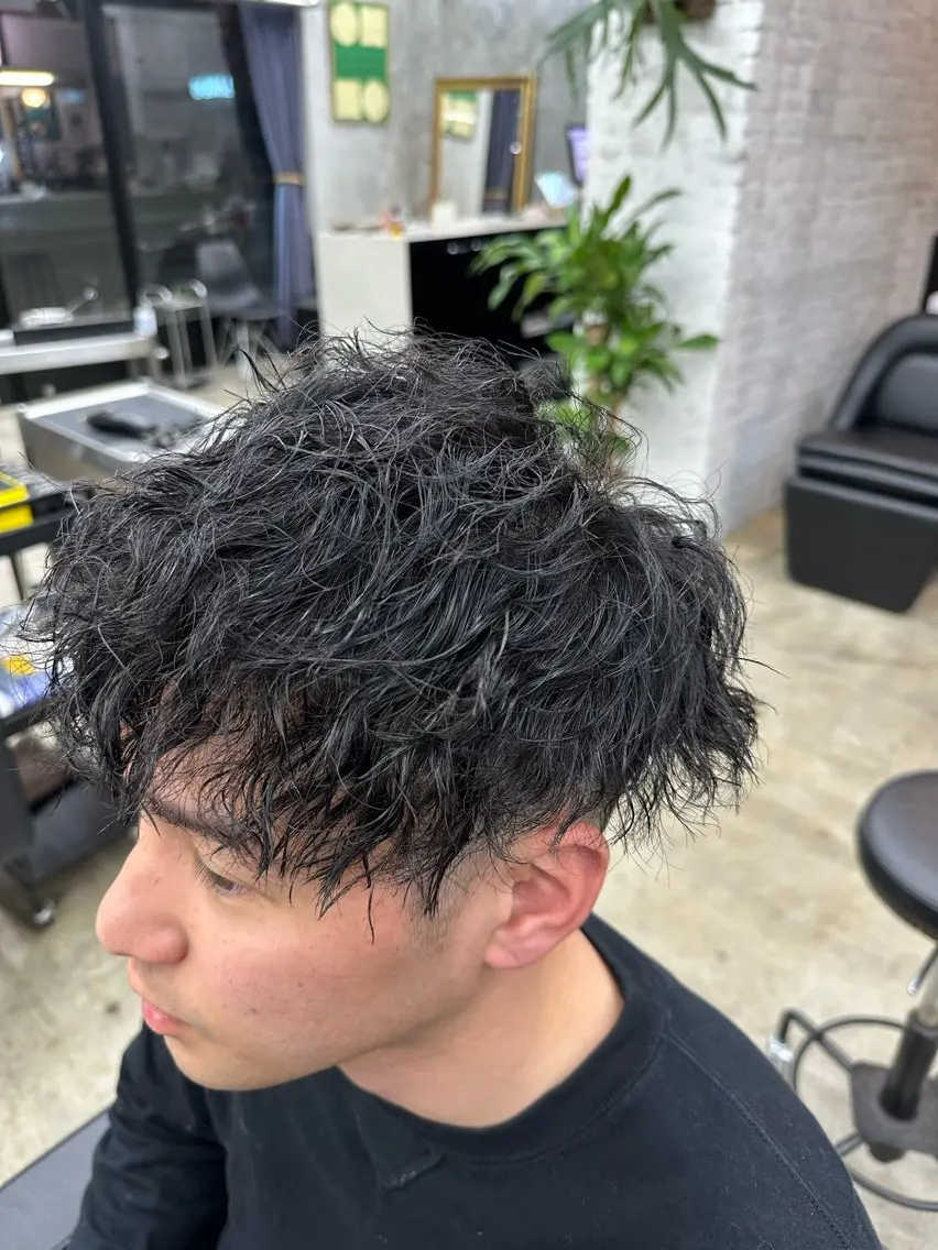 [6月限定クーポン⭐︎]メンズカット＋ツイストパーマの写真