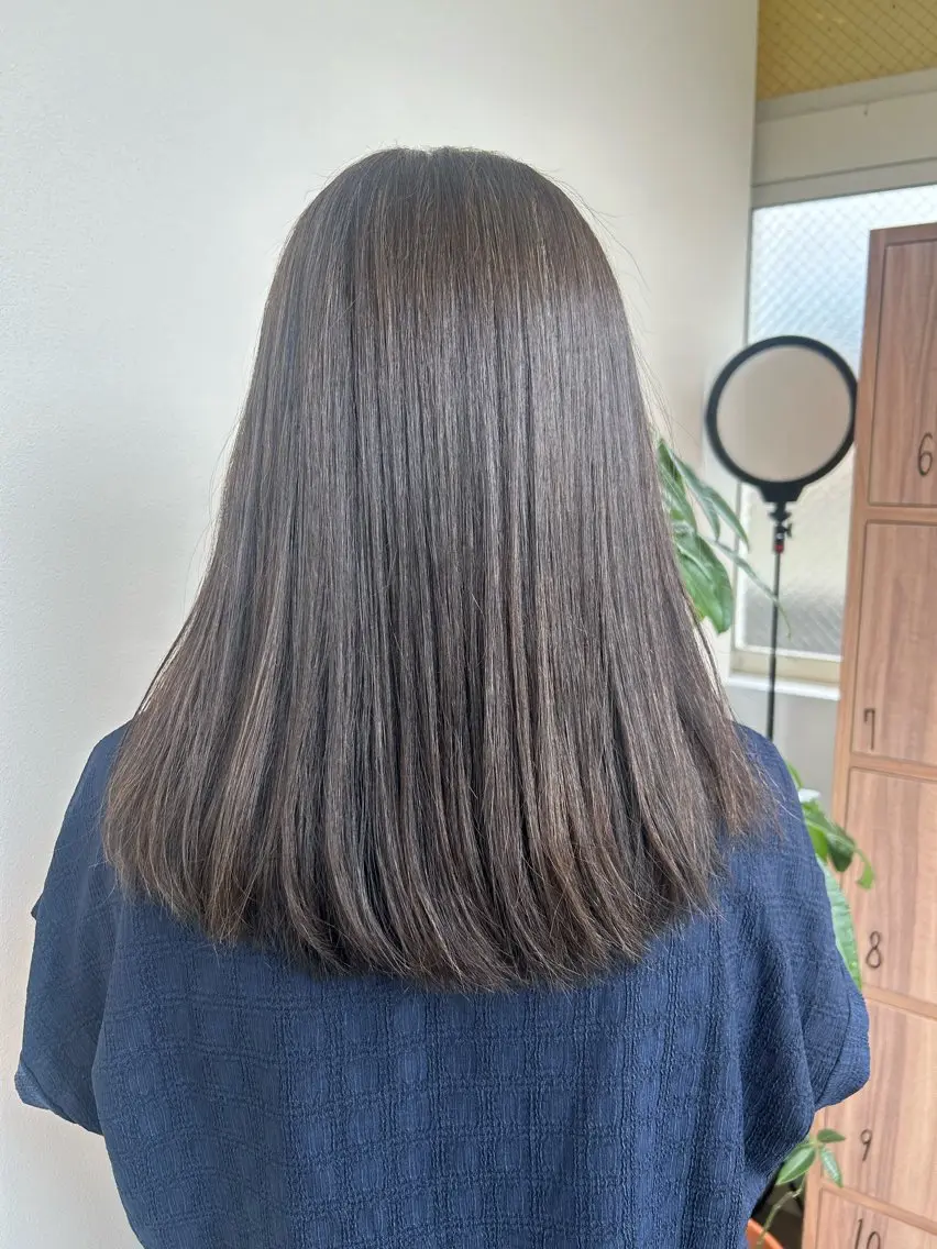 ロング 大坪 拓哉のヘアスタイル