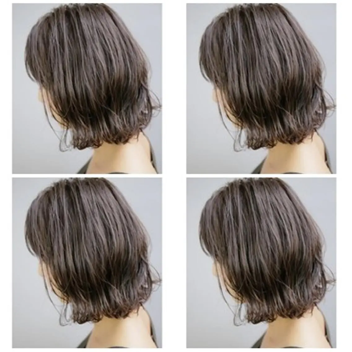 ショート カラー ブルーカラー ブルージュ ボブ 外ハネヘア カット トリートメント タナカ *歴10年以上*のヘアスタイル