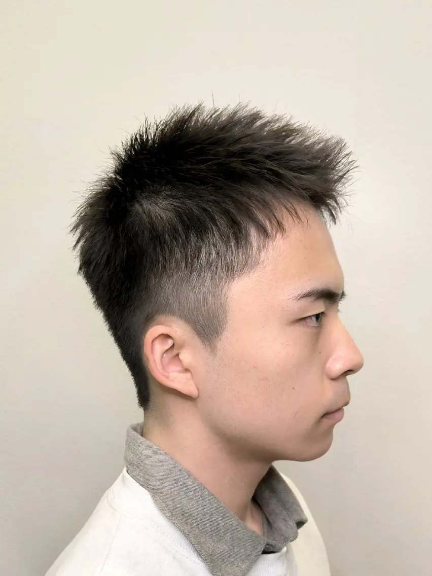 メンズ 廣多 克哉のヘアスタイル