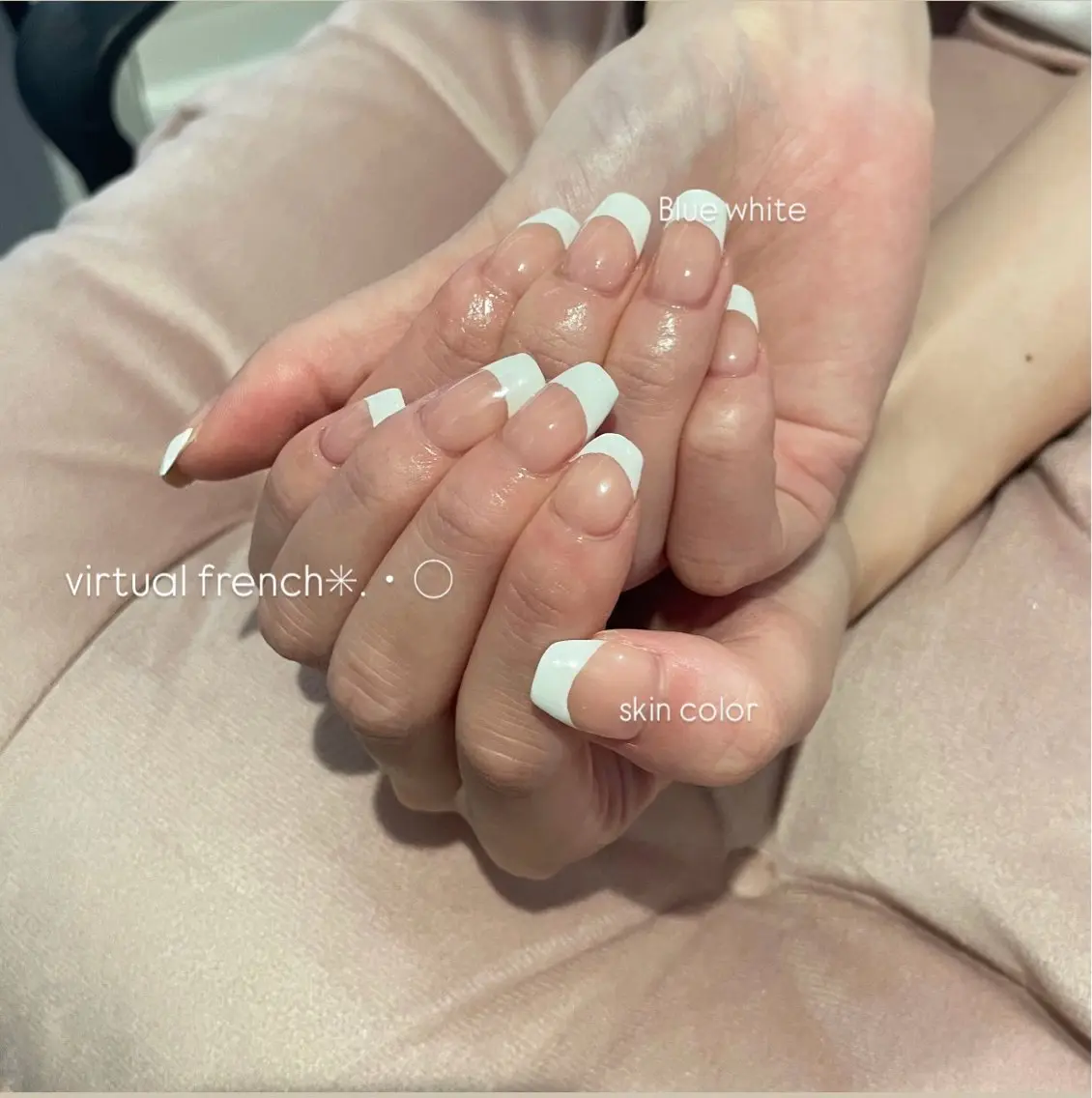ネイル フレンチネイル petit luxe 🎀narumiのネイルデザイン