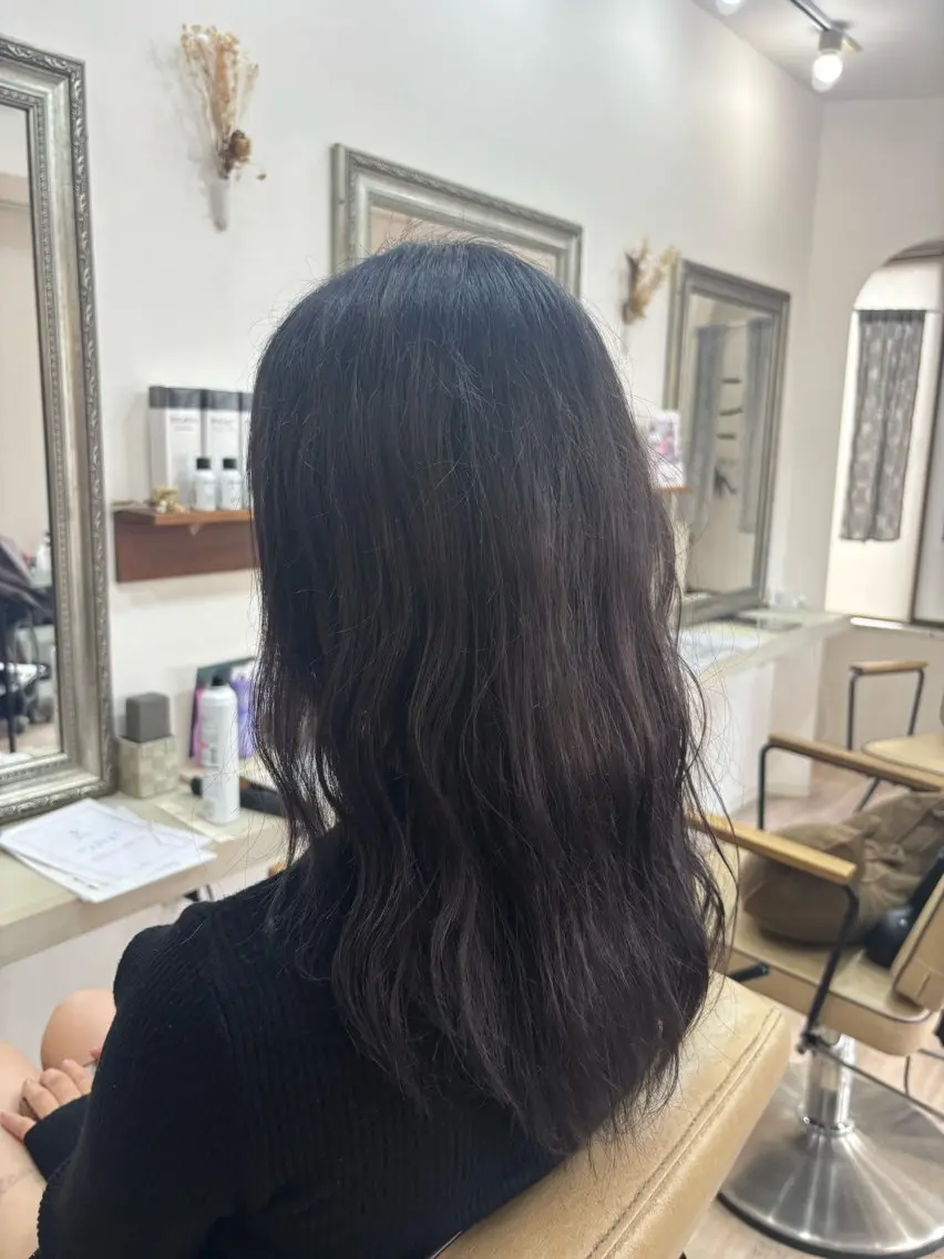 セミロング 田代 侑大のヘアスタイル