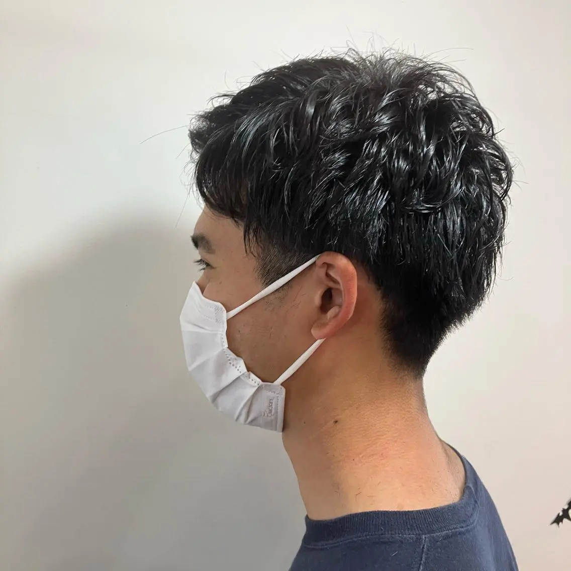 ショート パーマ メンズ カット 佐藤 悠生 メンズパーマ.カットのヘアスタイル
