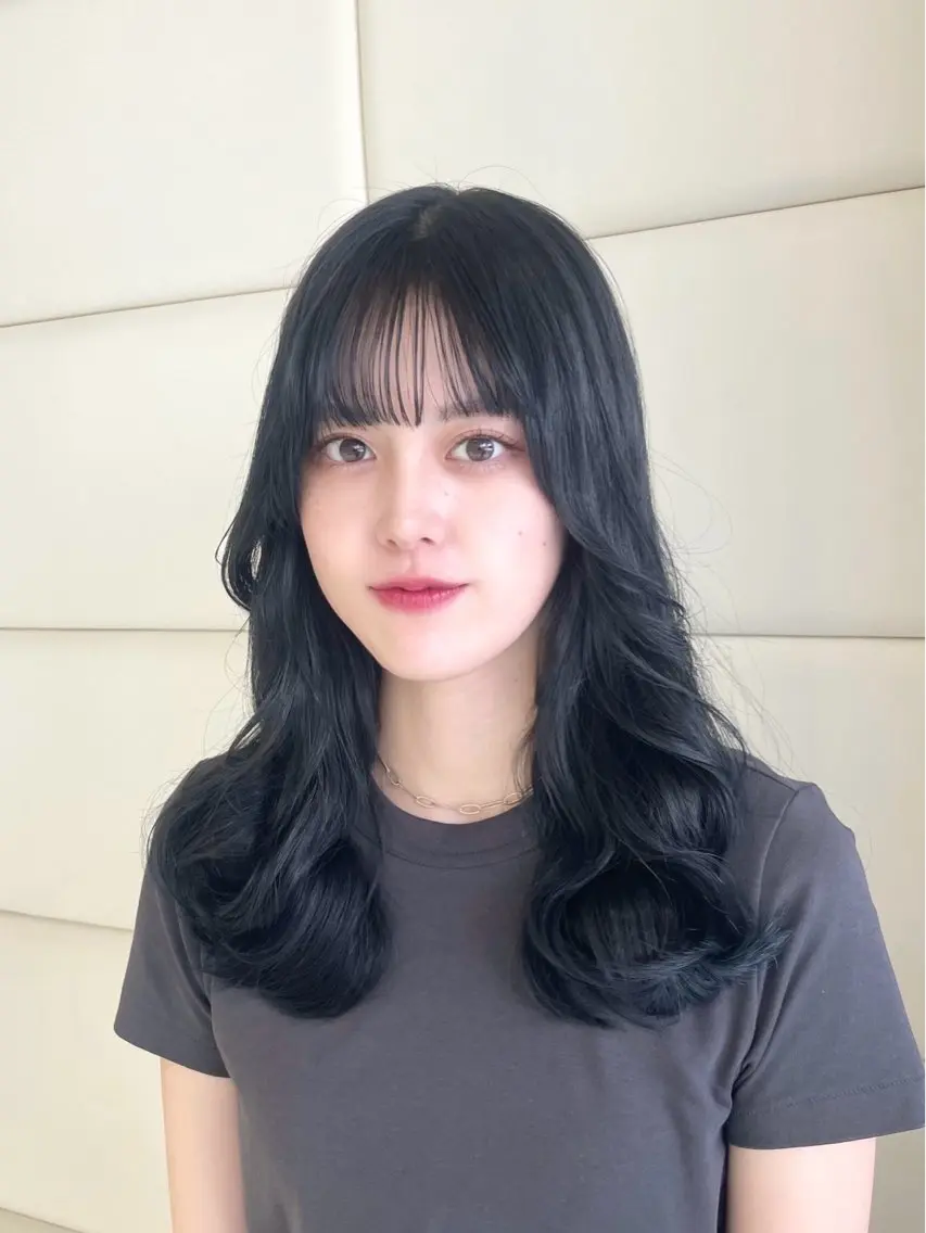 ロング カラー 髪質改善 トリートメント カット ヘアカラー トリートメント 6月NEWopen/ MINAMI🩶のヘアスタイル