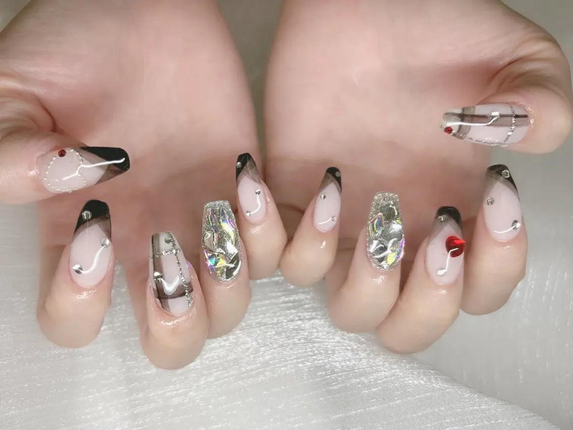 ネイル ハンドネイル OCEAN nail パラジェル　取扱い店のネイルデザイン