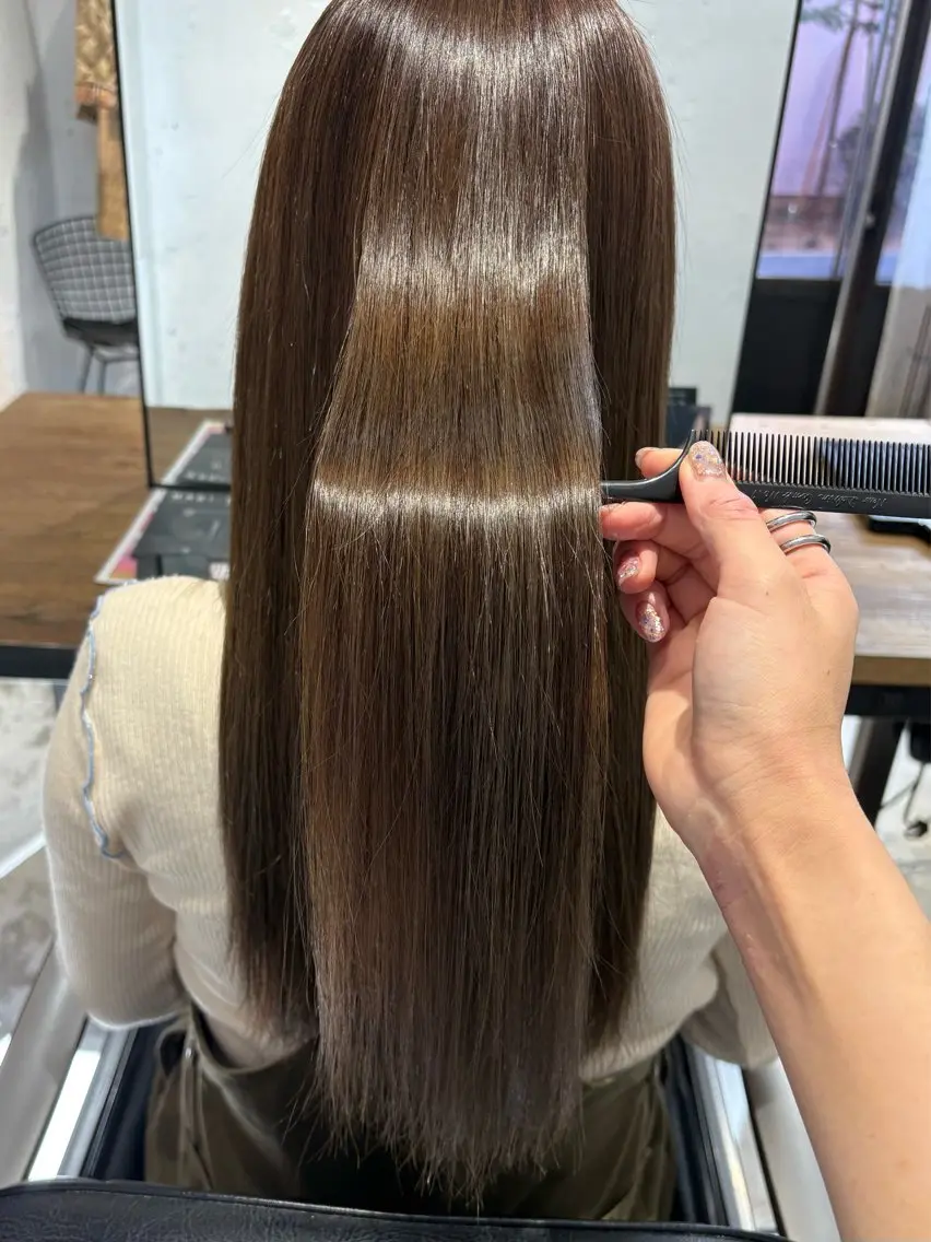 🌟9/17(木)限定🌟ケア縮毛矯正+高濃度水素トリートメントの写真