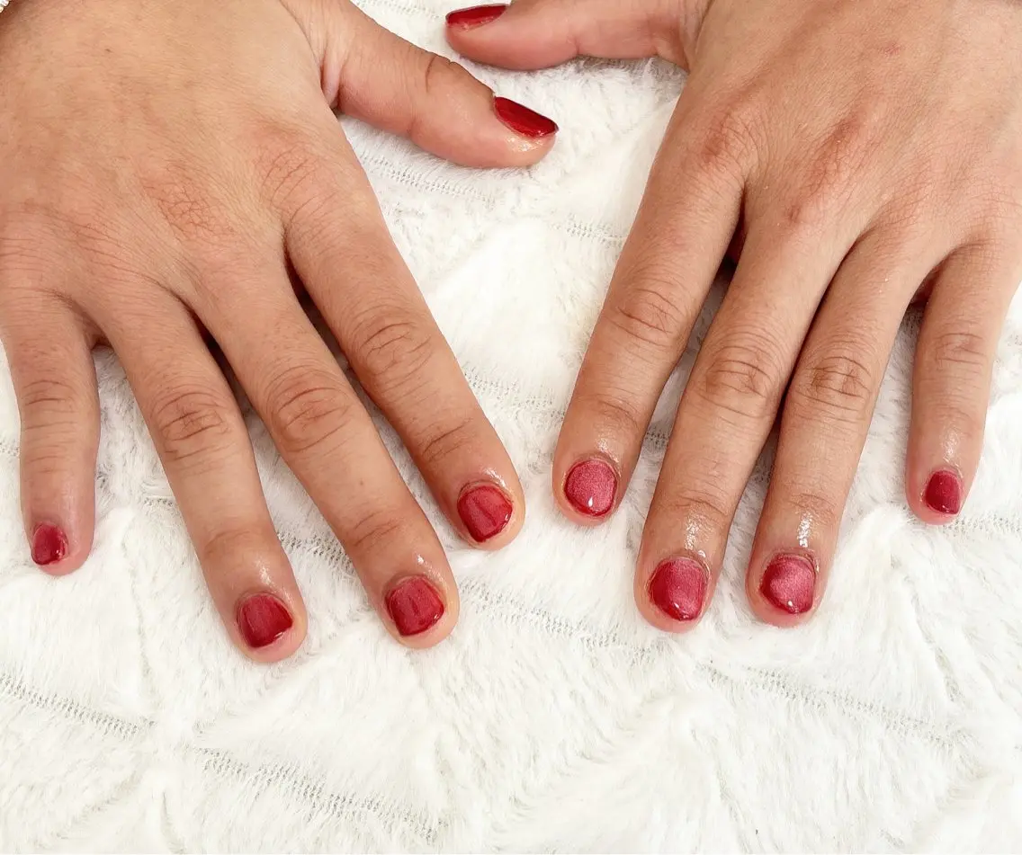 ネイル マグネットネイル マグネットワンカラー ワンカラーネイル nail salon はるりのネイルデザイン