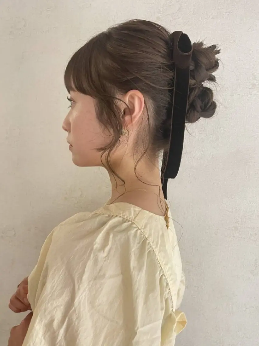 ヘアアレンジの写真