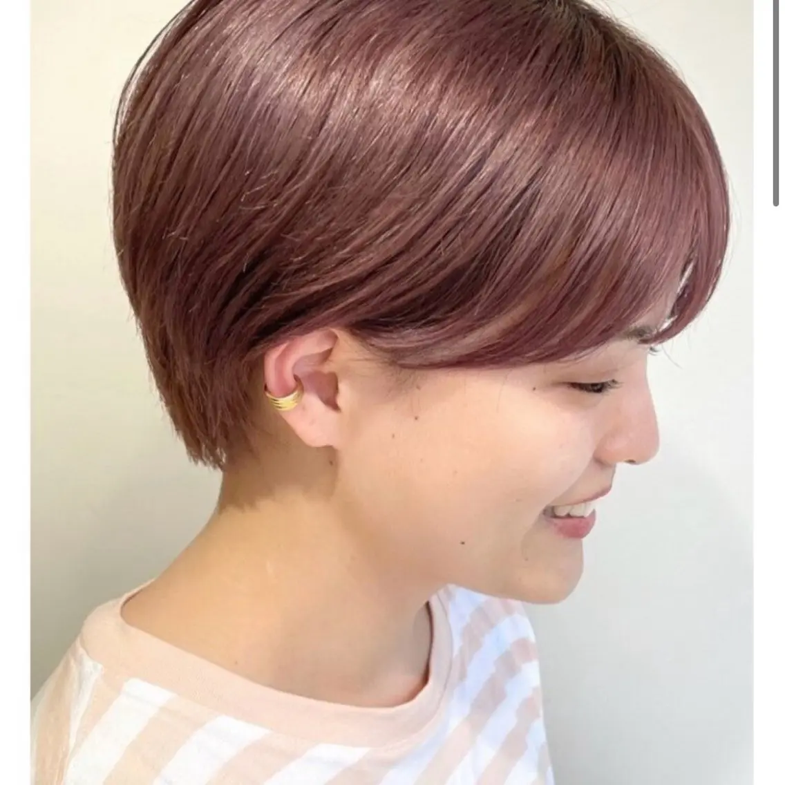 ショート 丸みショート ショートヘア 🎯🦖ʜᴀɴᴀ 似合わせショート🌷のヘアスタイル