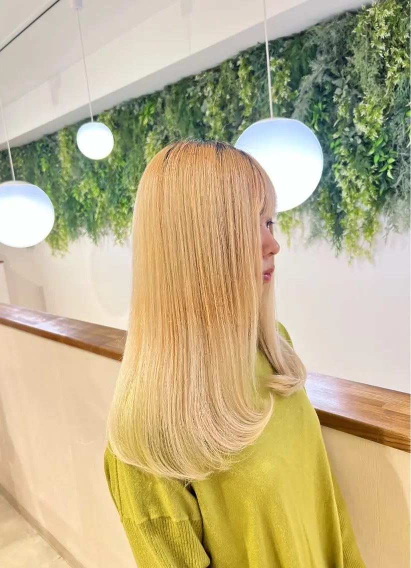 ロング レイヤーカット 縮毛矯正特化美容師 DAISUKEのヘアスタイル