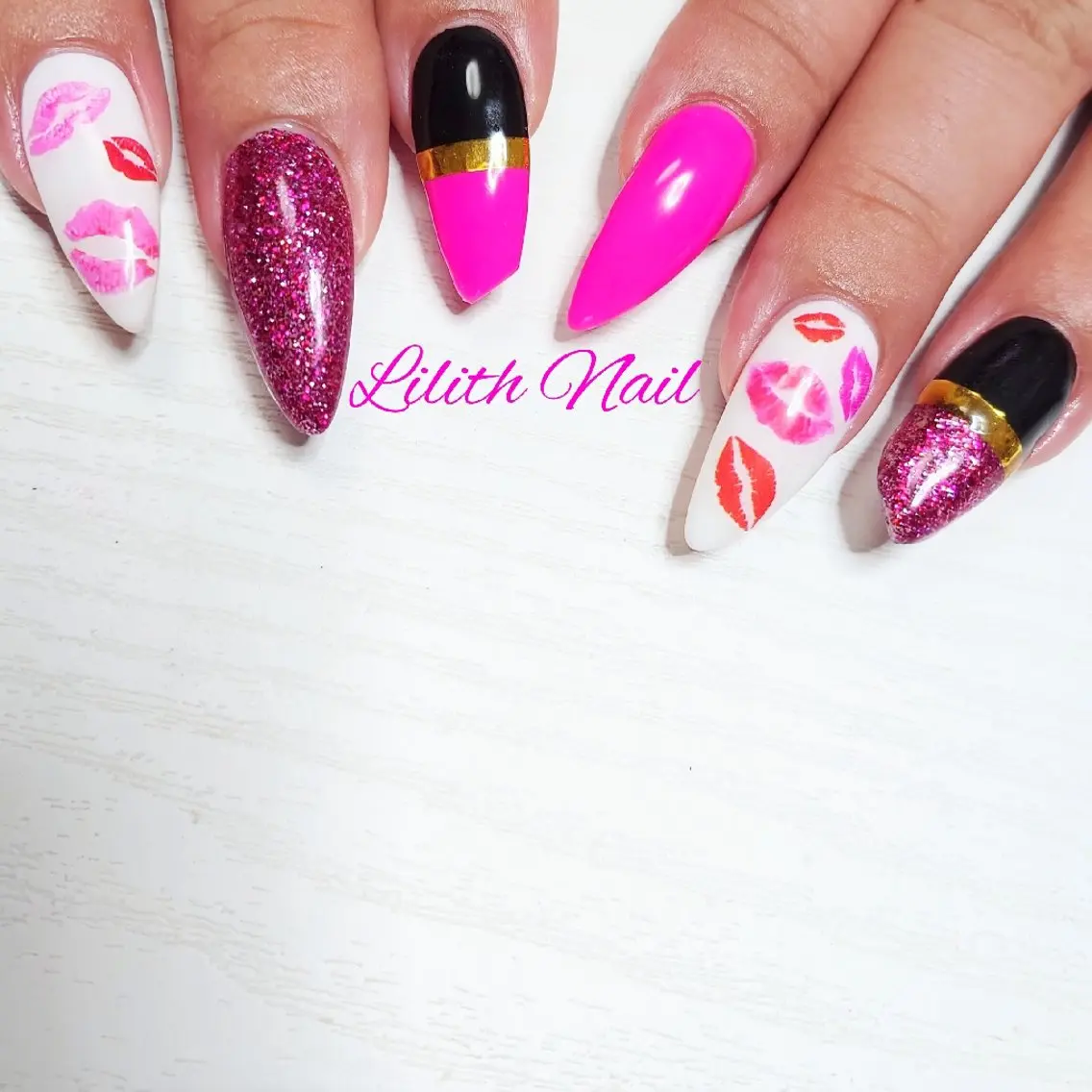 ネイル 持ち込み ハンドネイル Lilith Nailのネイルデザイン