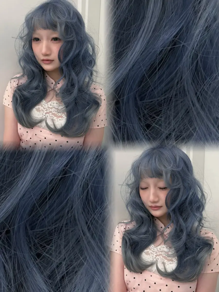 【 𝑻𝒓𝒊𝒑𝒍𝒆 𝒄𝒐𝒍𝒐𝒓🤍】2bleach + colorの写真