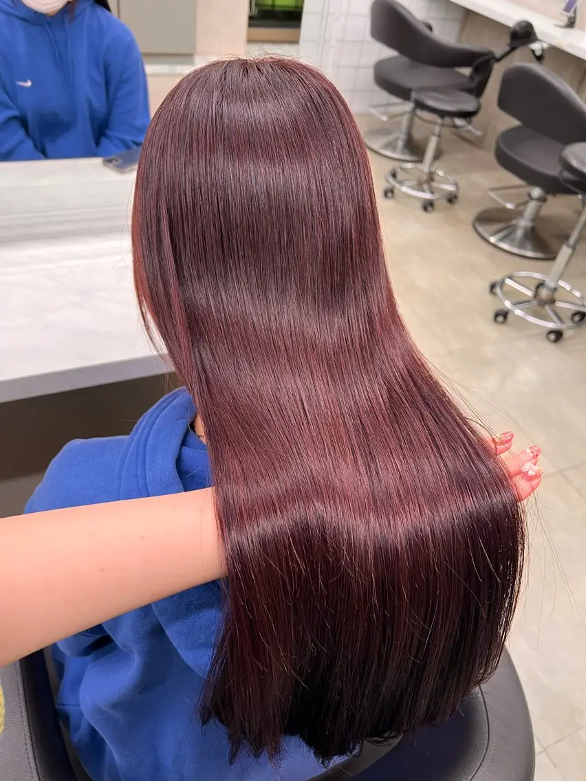 ロング カラー 💖札幌カラー 指名No.1💖玲奈のヘアスタイル