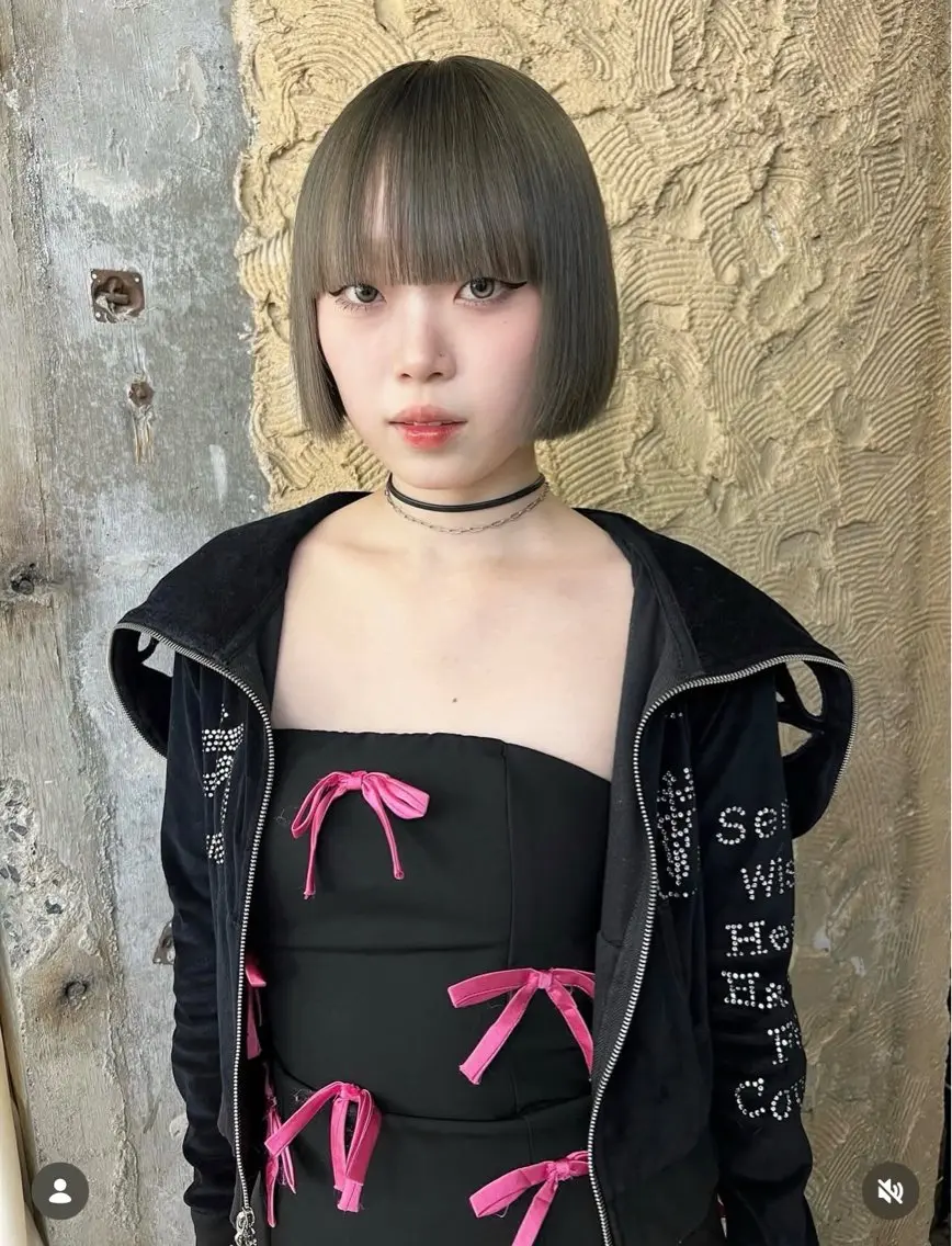 （人気no.1メニュー☘️）デザインカット＋透明感カラー+トリートメント（ウルフカット/レイヤーカット/ボブの写真