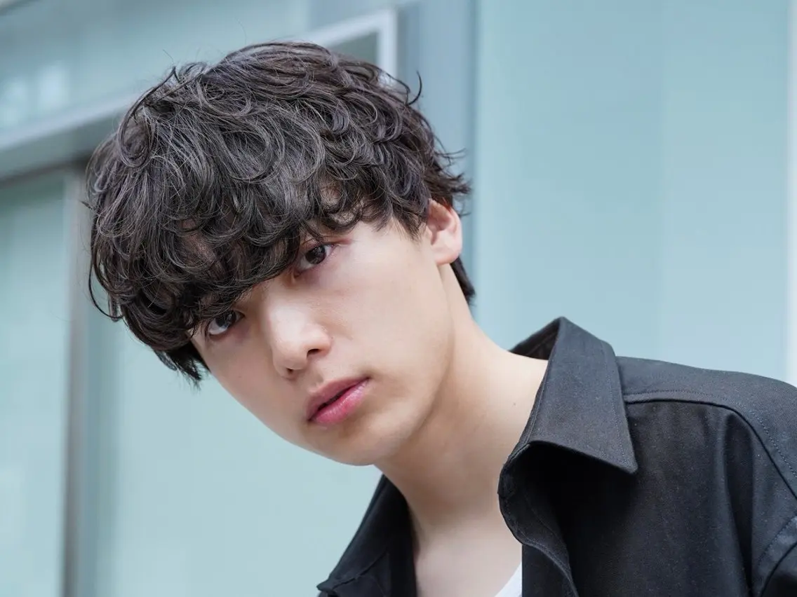 パーマ メンズ カット パーマ fifth 清水睦月のヘアスタイル