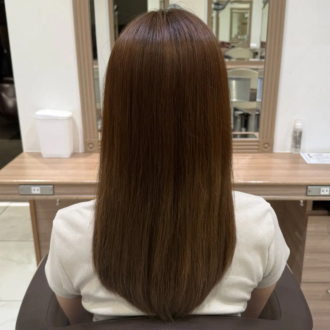 セミロング カラー ヘアアレンジ ヘアカラー メンズカット/ 艶カラー🫧noaのヘアスタイル
