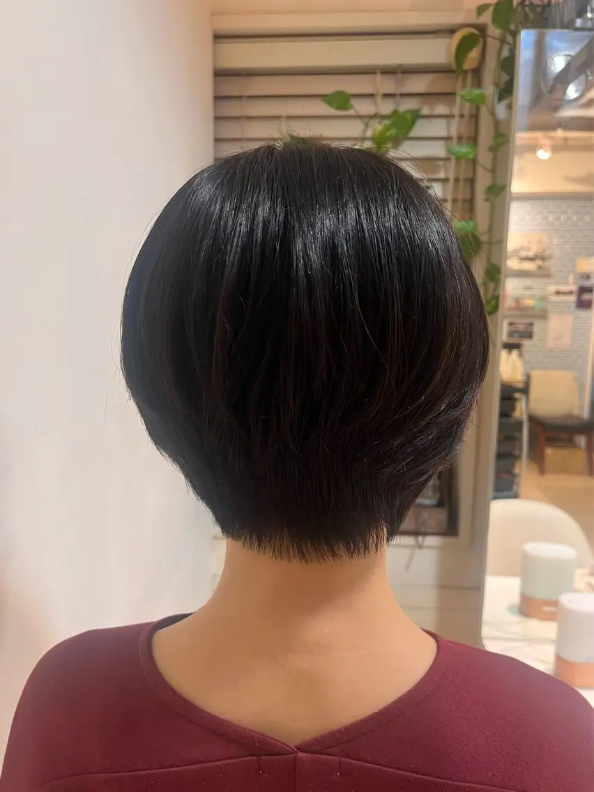 ショート ️ちば🩵JILLE 恵比寿 透明感カラーのヘアスタイル