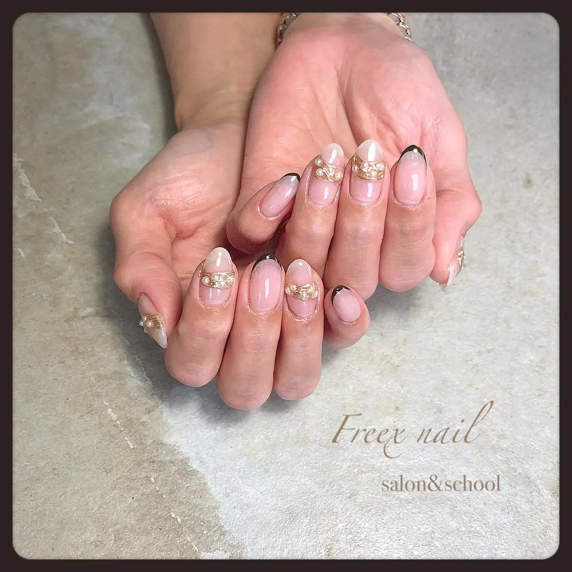 ネイル ハンドネイル ハンドケア freex nail /ニュアンス/個性派のネイルデザイン