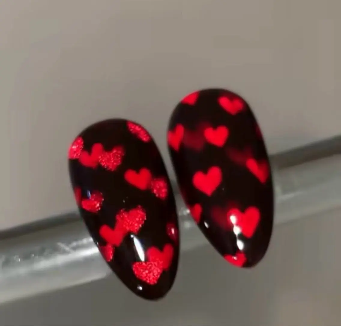 ネイル 長さ出し フットネイル ジェルネイル 韓国ネイル マグネットネイル ハンドネイル YMT NailStudioのネイルデザイン