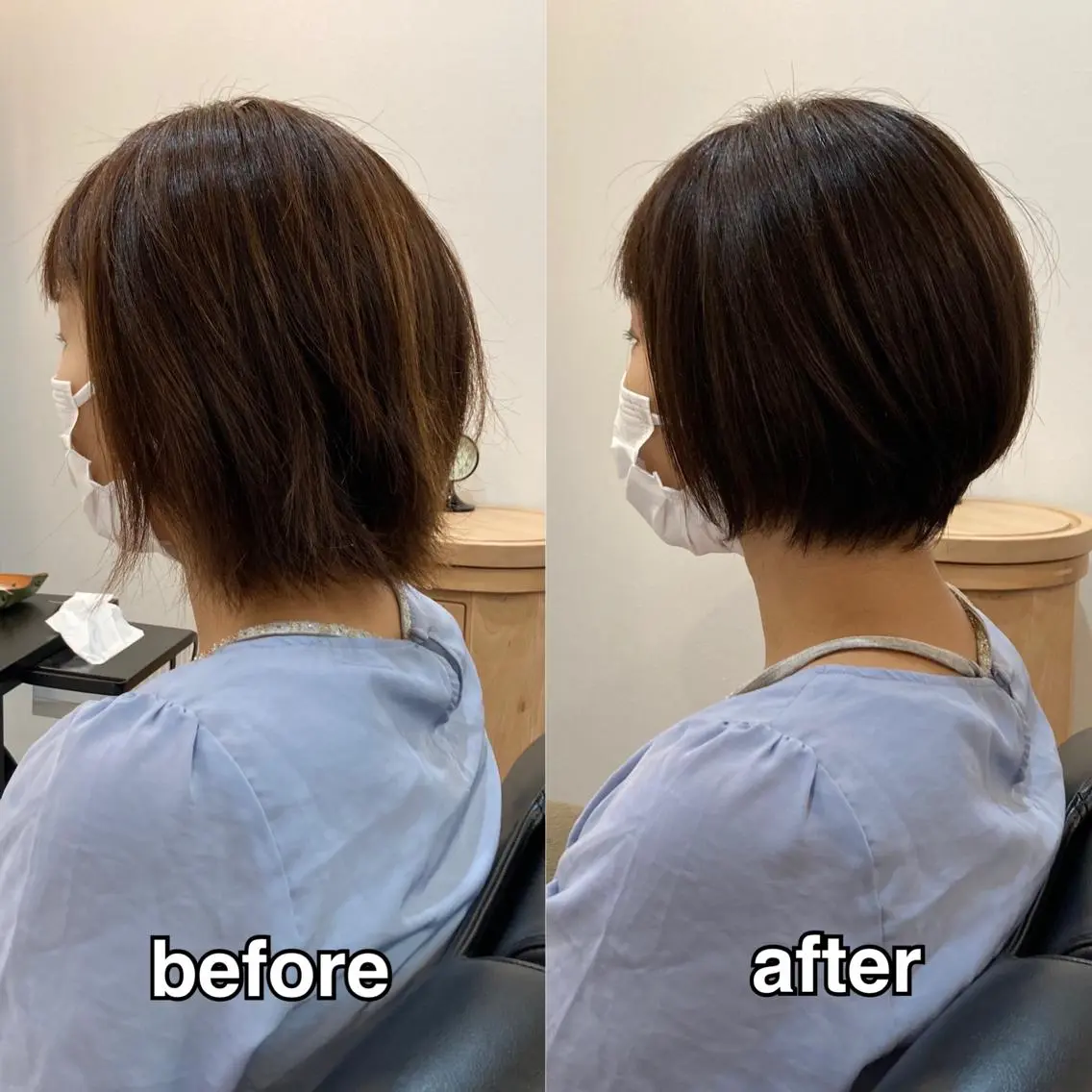 ショート 濱本 浩安のヘアスタイル