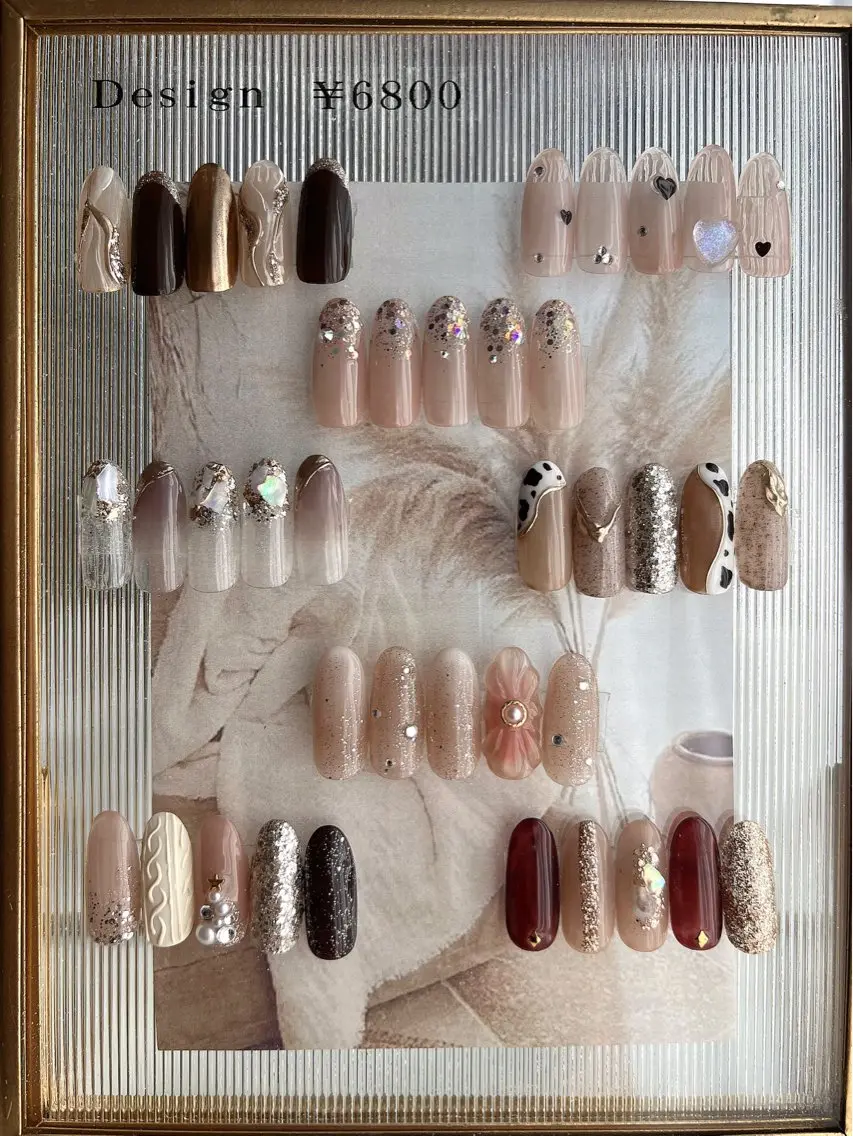 ネイル 韓国ネイル ハンドネイル nail salon Lauleaのネイルデザイン